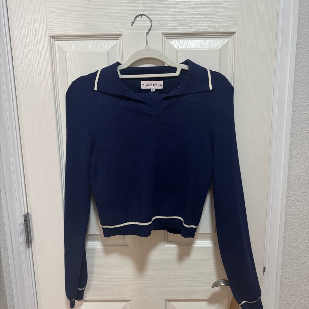 Navy Sweater
